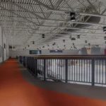 Walking track & fitness center open