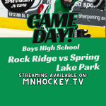 Boys Rock Ridge vs Spring Lake Park