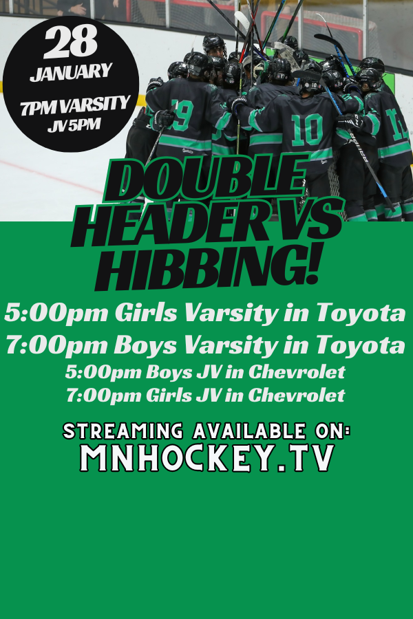 DOUBLE HEADER Girls & Boys vs Hibbing