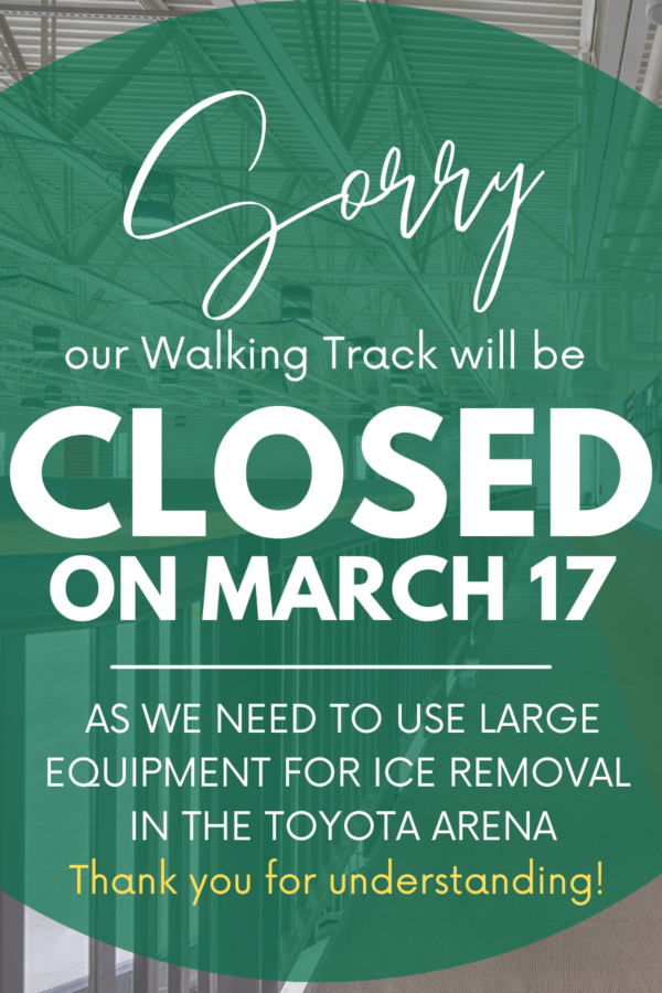 Walking Track Closed - 03.17.2026