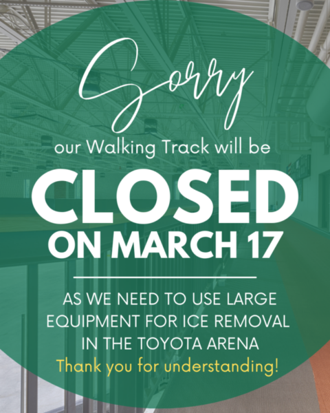 Walking Track Closed - 03.17.2026