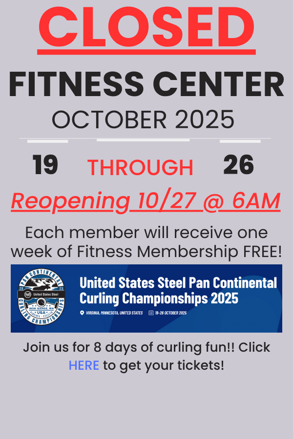 CLOSED - Fitness Center