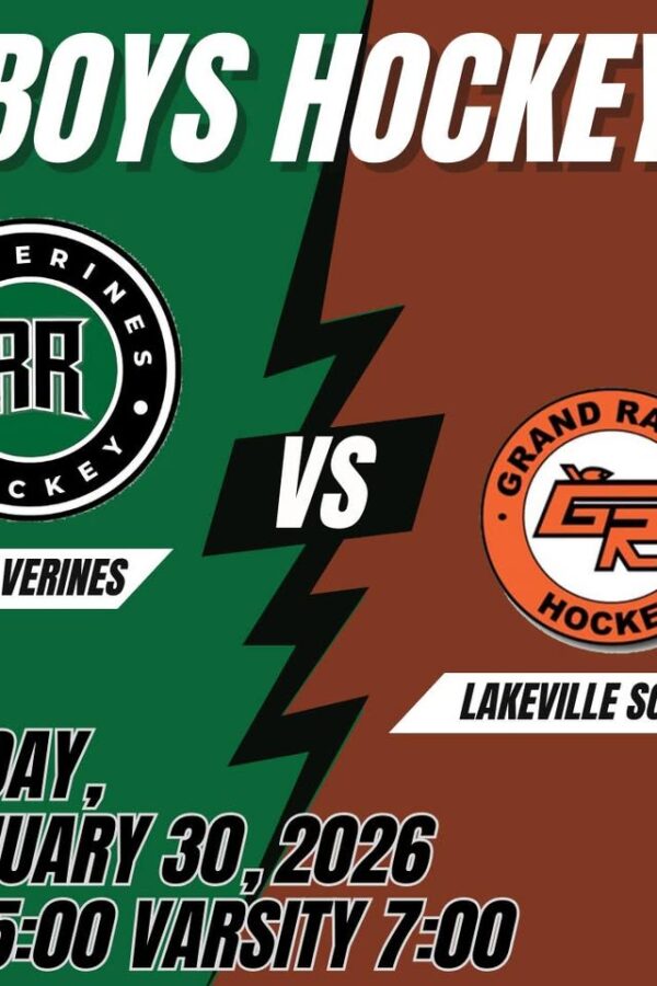 Rock Ridge Boys Hockey vs. Grand Rapids