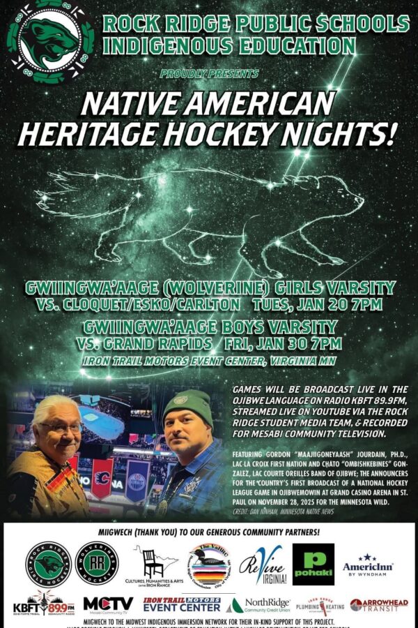 Native American Heritage Hockey Nights