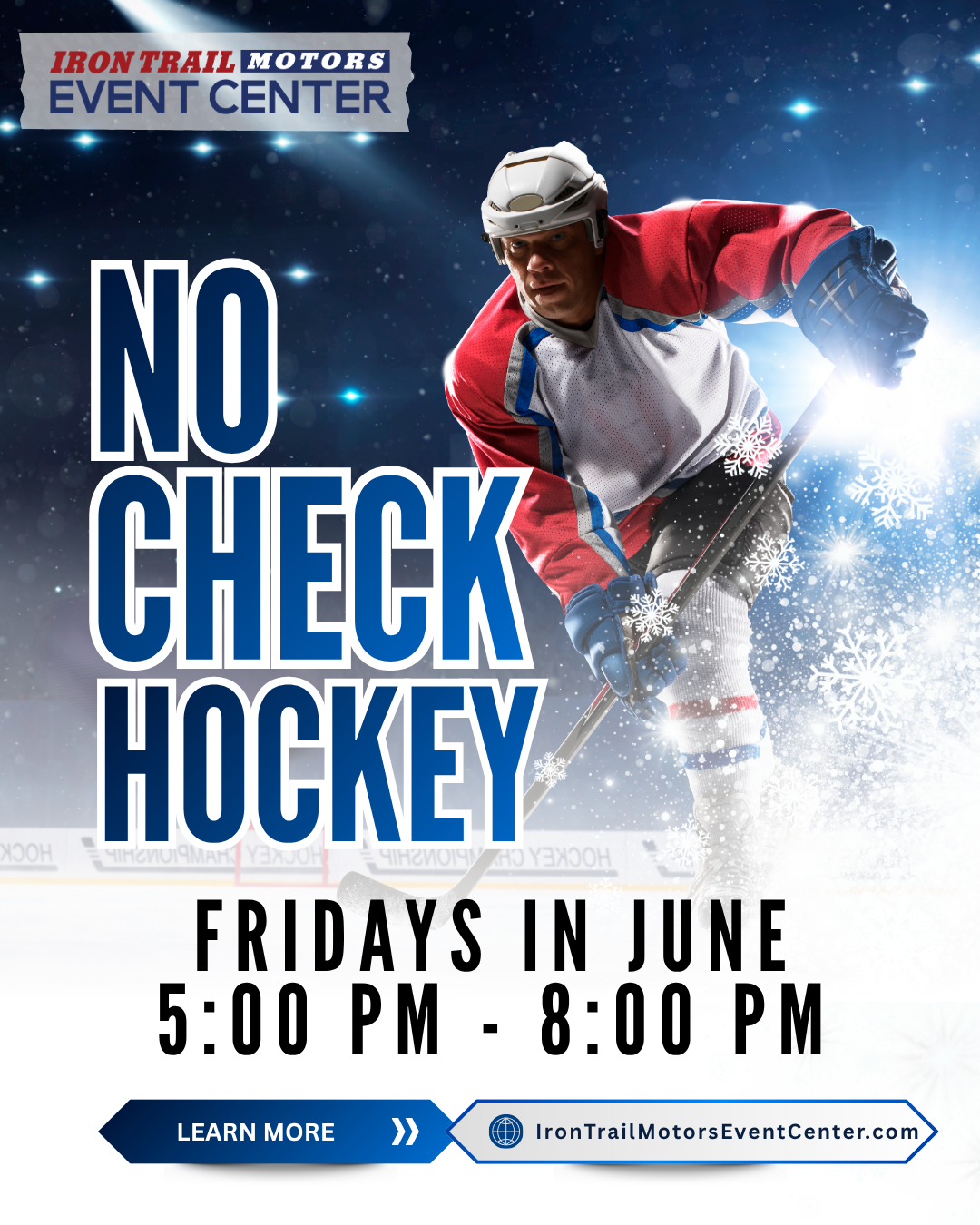 Open Hockey on Fridays in June!