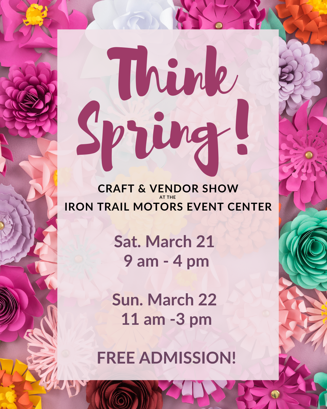 Spring Craft & Vendor Show