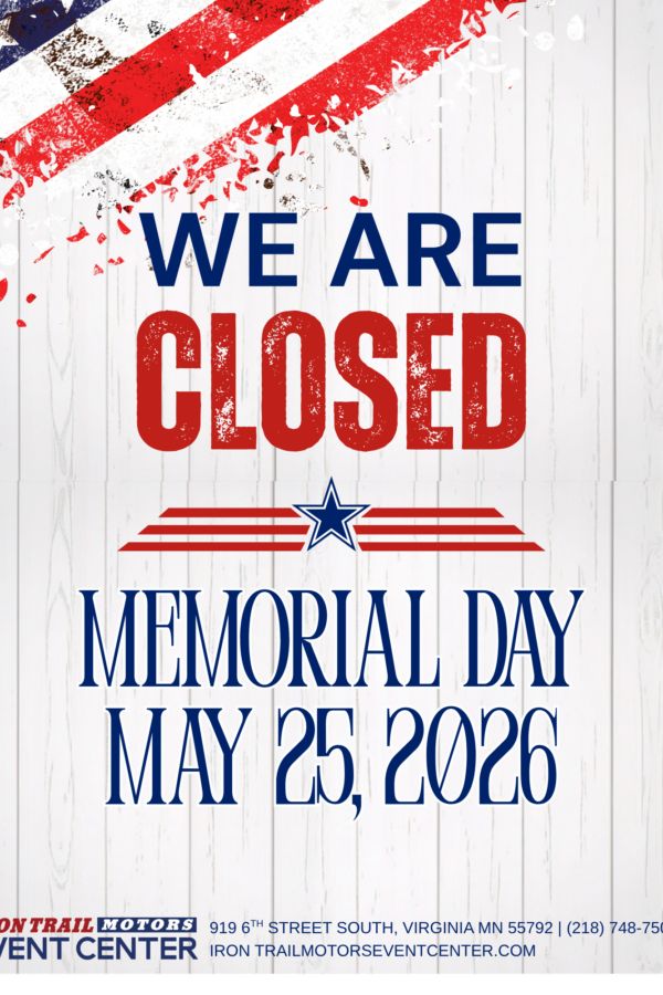Facility Closed for Memorial Day