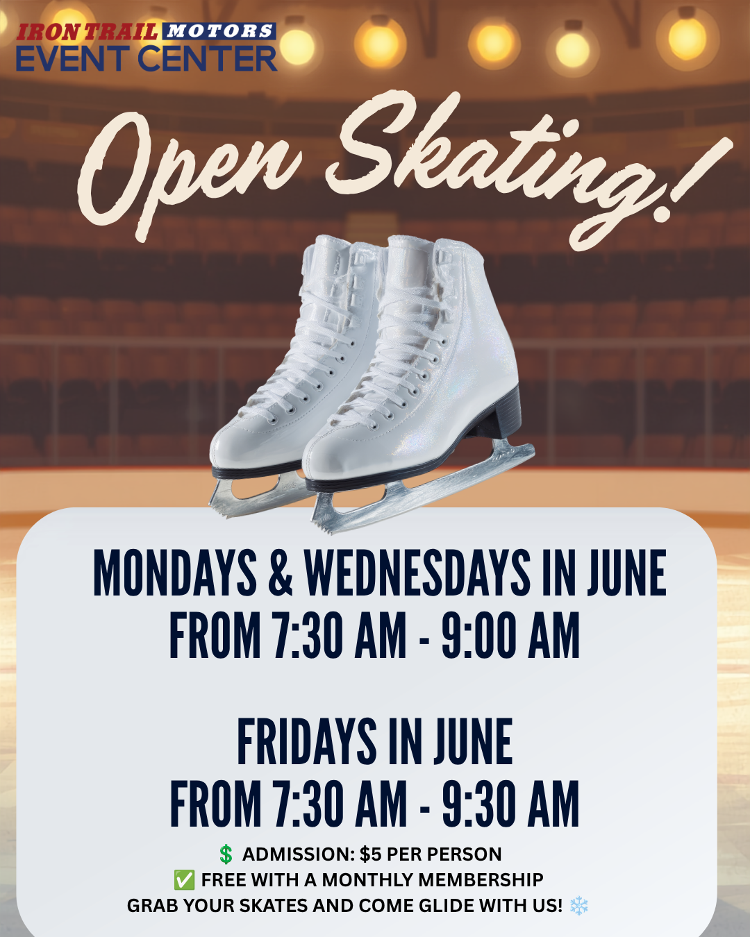 Open Skating in June