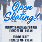 Open Skating in July!