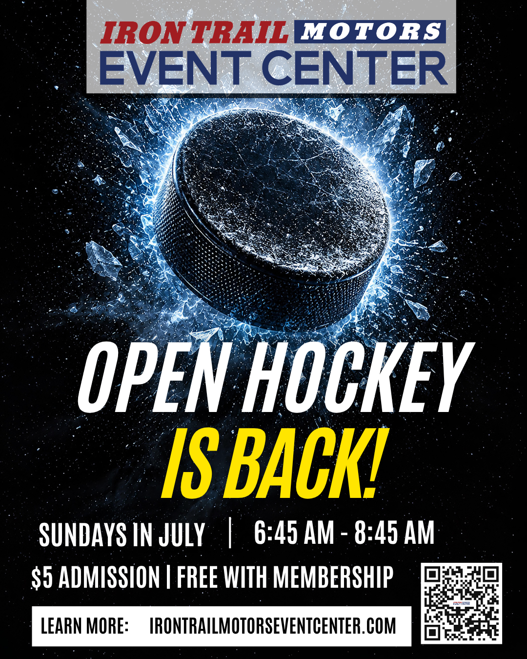 Open Hockey in July!