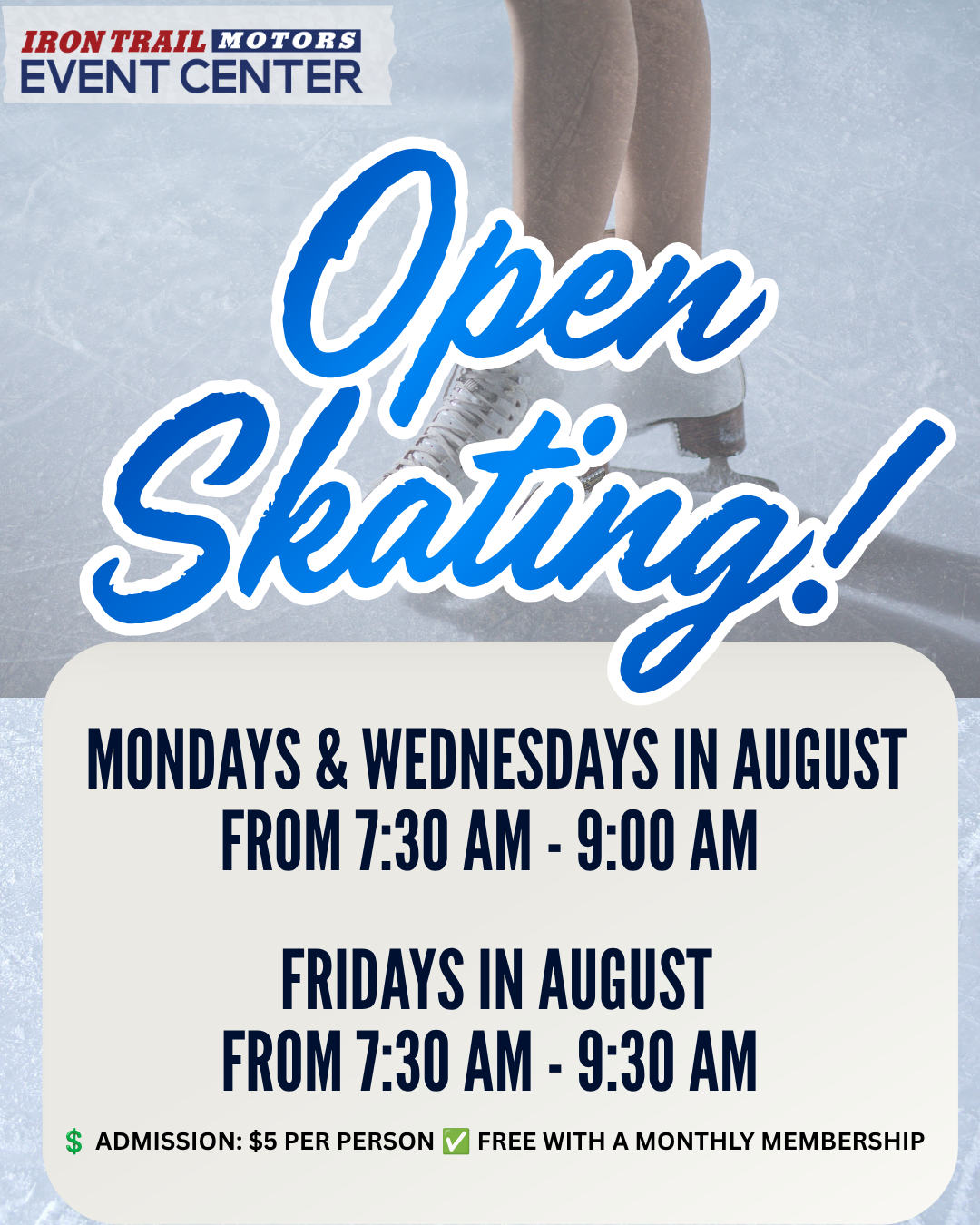 Open Skating in August