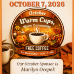 Warm Cups, Warm Community - October